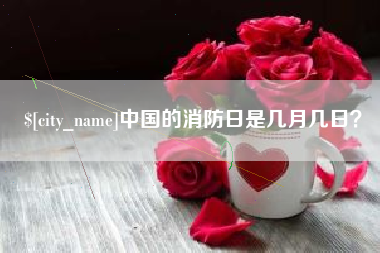 泸州中国的消防日是几月几日？