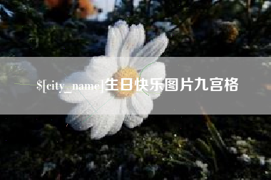 泸州生日快乐图片九宫格