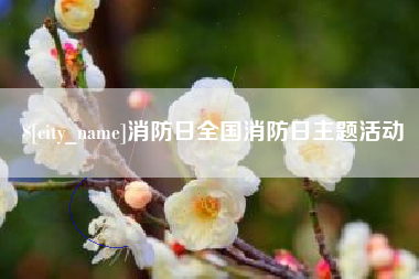 泸州消防日全国消防日主题活动