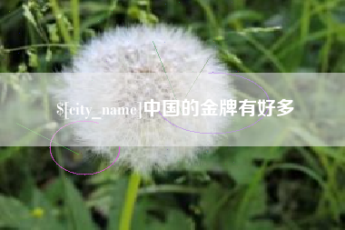 泸州中国的金牌有好多