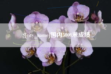 泸州国内5000米成绩