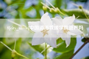 泸州中国消防救援学院管严吗
