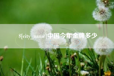 泸州中国今年金牌多少