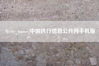 泸州中国执行信息公开网手机版