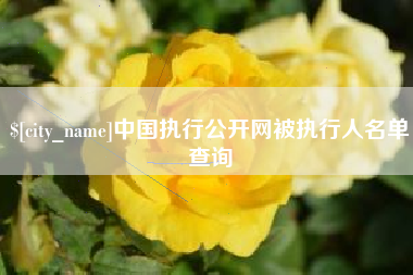 泸州中国执行公开网被执行人名单查询