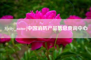 泸州中国消防产品信息查询中心