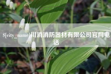 泸州川消消防器材有限公司官网电话