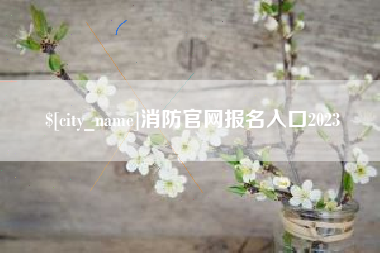 泸州消防官网报名入口2023