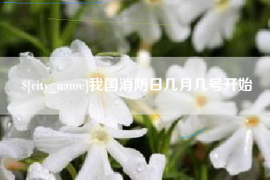 泸州我国消防日几月几号开始