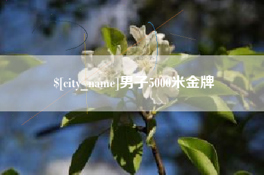 泸州男子5000米金牌