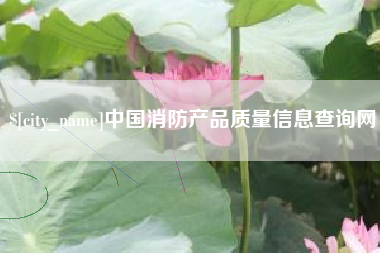 泸州中国消防产品质量信息查询网