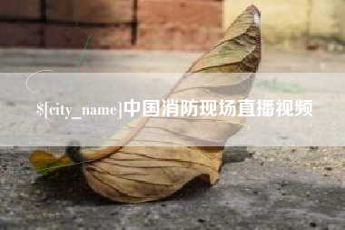 泸州中国消防现场直播视频