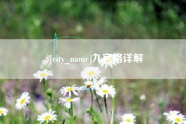 泸州九宫格详解