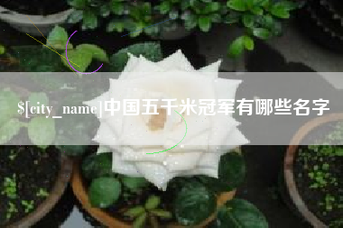 泸州中国五千米冠军有哪些名字
